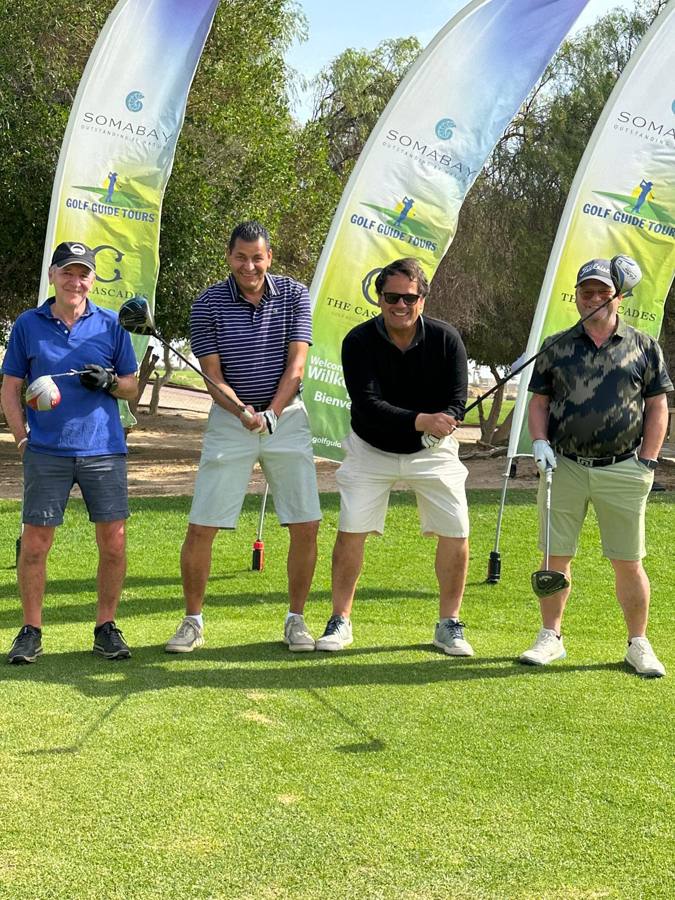 Abschlag bei der Golfwoche Somabay